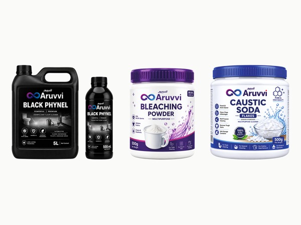 Industrial & Bulk cleaning products by Aruvvi Chemicals