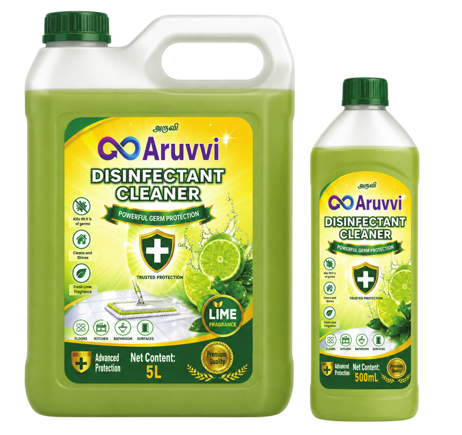 Aruvvi Disinfectant Cleaner — Surface Care product pack