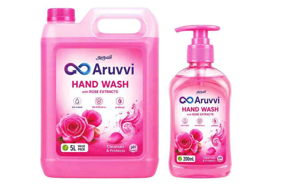 Aruvvi Hand Wash — Personal Hygiene product pack