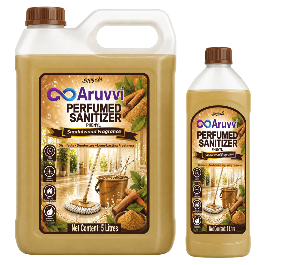 Aruvvi Perfumed Sanitizer (Phynel) — Surface Care product pack