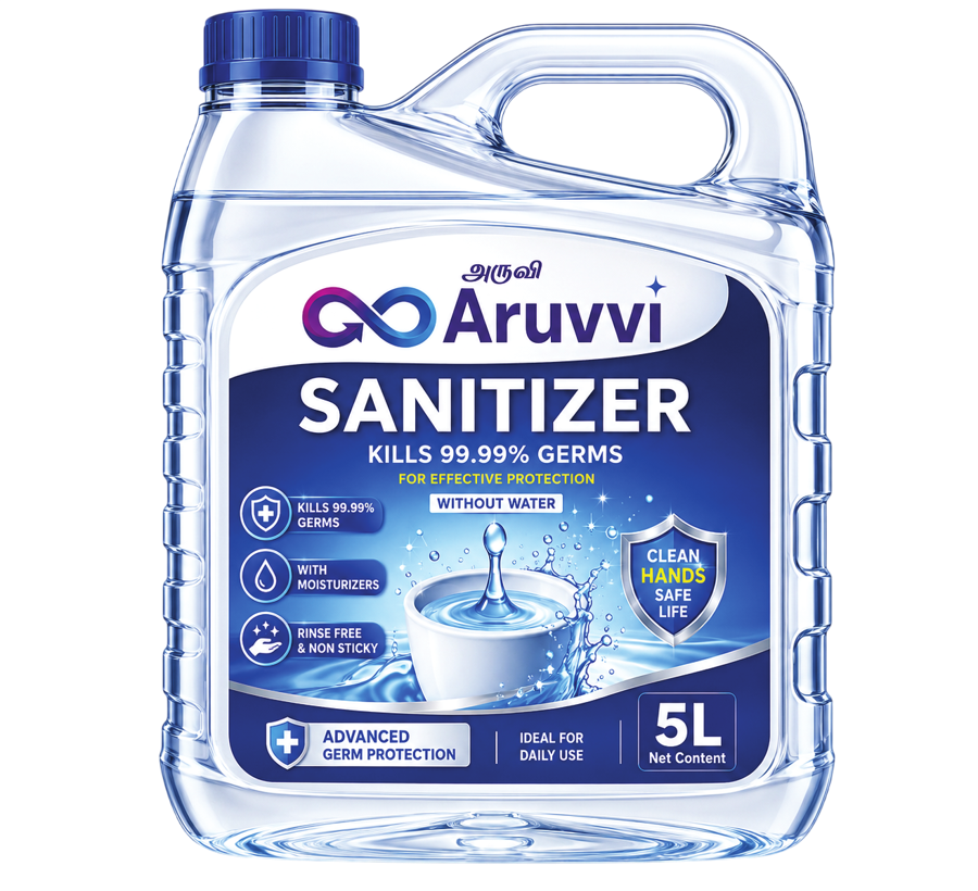 Aruvvi Sanitizer — Personal Hygiene product pack